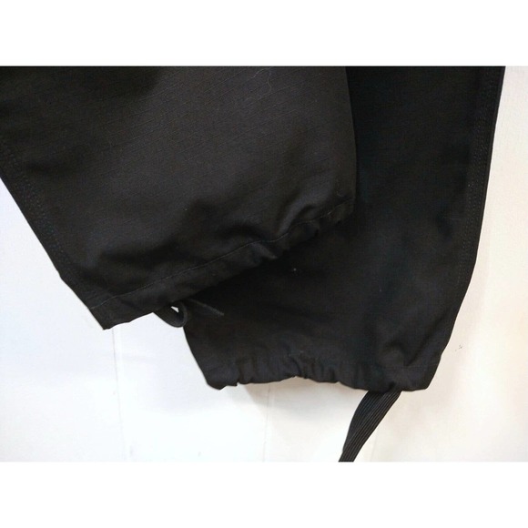 5.11 Tactical Pants WM 16 Black Cargo Drawstring Legs 6 Pockets Belt Loops - Picture 8 of 8